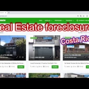 Investing in true property in Costa Rica – foreclosures – Inconceivable gives 🔥