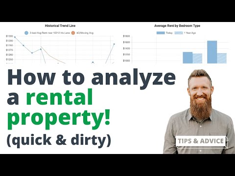 How To Analyze A Rental Property (The Posthaste & Dirty Manner)