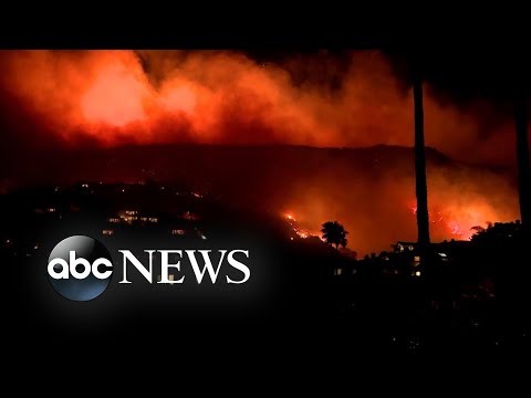 Orange County wildfire threaten costly staunch property l WNT