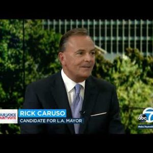 Rick Caruso speaks on working for LA mayor, blames homelessness on ‘failure of management’ l ABC7