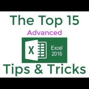 High 15 Developed Excel 2016 Pointers and Systems