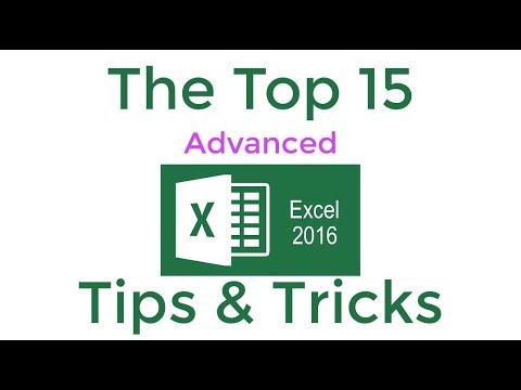 High 15 Developed Excel 2016 Pointers and Systems