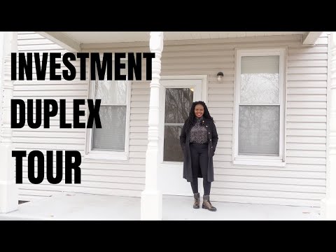 INVESTING IN REAL ESTATE FOR BEGINNERS DUPLEX TOUR