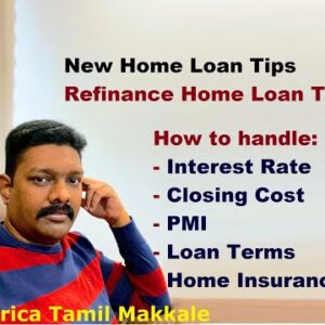 US Mortgage Loan | Dwelling Loan Options in Tamil | Refinance Dwelling Loan Options in Tamil