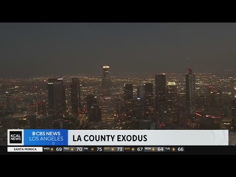 Exodus from Los Angeles County continues as bigger than 90k leave house