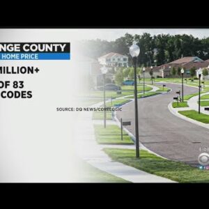 Median home imprint in Orange County tops $1 million for first time