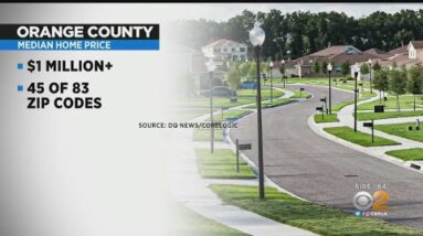 Median home imprint in Orange County tops $1 million for first time