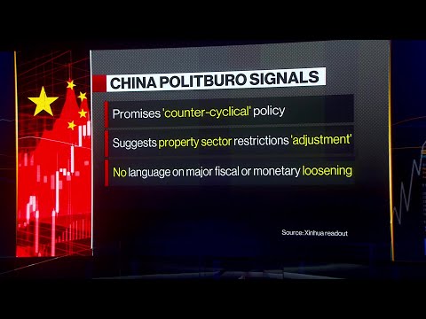 China Holds Off on Mammoth Stimulus, Signals Property Easing