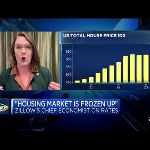 ‘Housing market is frozen up’: Zillow chief economist on mortgage rates at top seemingly level since 2000