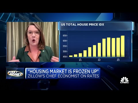 ‘Housing market is frozen up’: Zillow chief economist on mortgage rates at top seemingly level since 2000