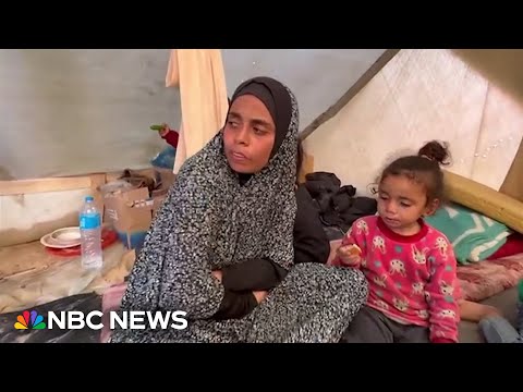 ‘We’re demise of starvation’: Palestinian mom describes dire stipulations in Rafah camp