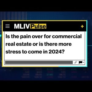 Bloomberg MLIVE Pulse: Is Industrial Real Estate Over or Is There Extra Stress to Reach in 2024?
