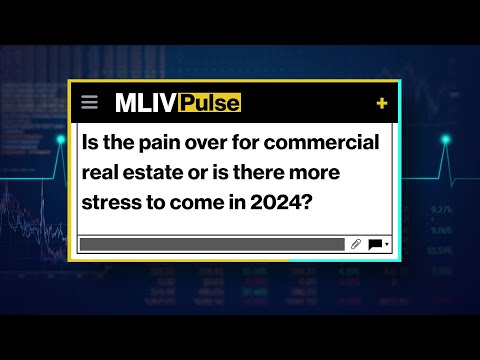 Bloomberg MLIVE Pulse: Is Industrial Real Estate Over or Is There Extra Stress to Reach in 2024?