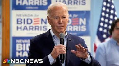 Be conscious: Biden delivers remarks on lowering prices for American families | NBC Files