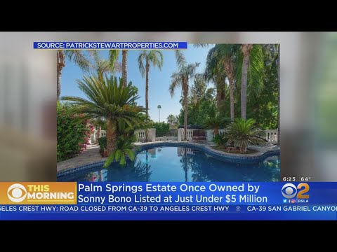 Palm Springs Property As soon as Owned By Sonny Bono On Market For $5.5 Million