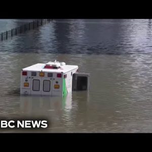 Unparalleled flooding soaks Dubai