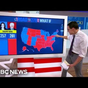 Steve Kornacki: What the boulevard to 270 appears to be luxuriate in for Kamala Harris and Donald Trump