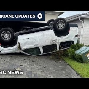 Florida resident describes extent of house injure from Hurricane Milton