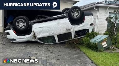 Florida resident describes extent of house injure from Hurricane Milton