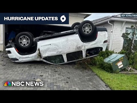 Florida resident describes extent of house injure from Hurricane Milton