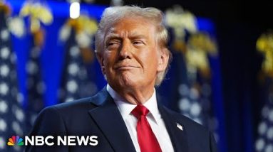 NBC News initiatives Donald Trump wins U.S. presidency in historic re-election