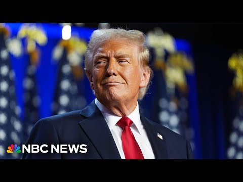 NBC News initiatives Donald Trump wins U.S. presidency in historic re-election